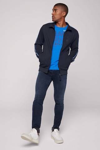 CAMP DAVID Sweat jacket in Blue