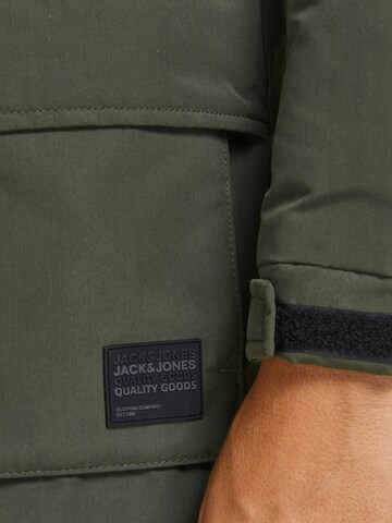 Jack & Jones Junior Zimní bunda 'Super' – zelená