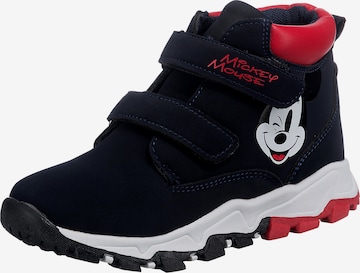 Disney Mickey Mouse & friends Sneaker in Blau: front