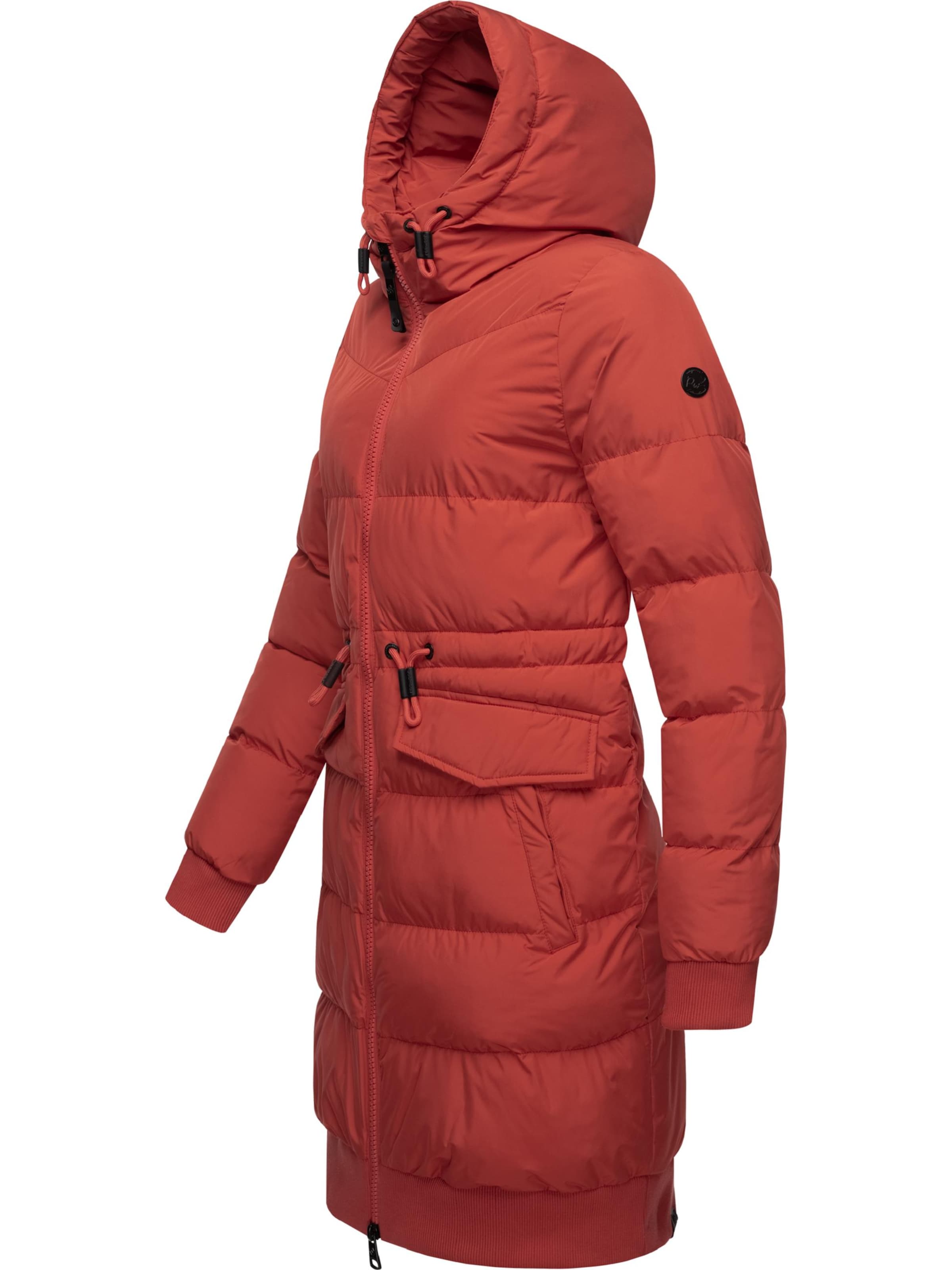 Manteau fonctionnel 'Briosh' Ragwear en rouge