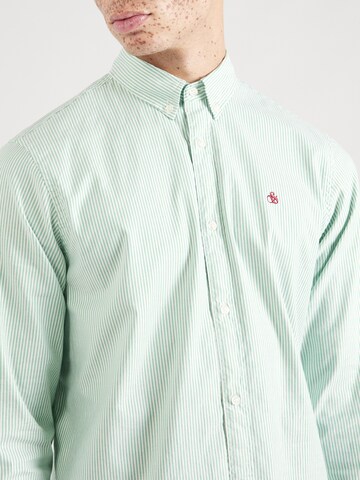 SCOTCH & SODA - Regular Fit Camisa 'Essential' em verde