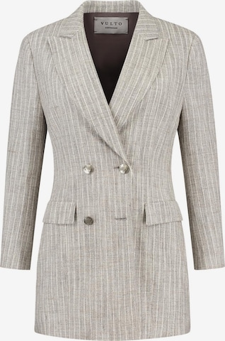 Vulto Bleiseri 'Silk Linen Jacket' värissä beige: etupuoli