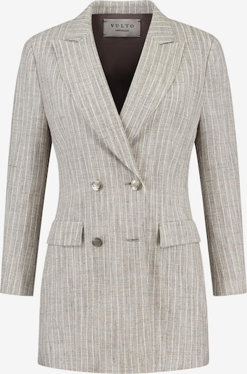 Vulto Bleiseri 'Silk Linen Jacket' koossa 34 värissä beige, Tuotenäkymä