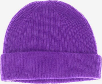 COS Hat & Cap in One size in Purple: front