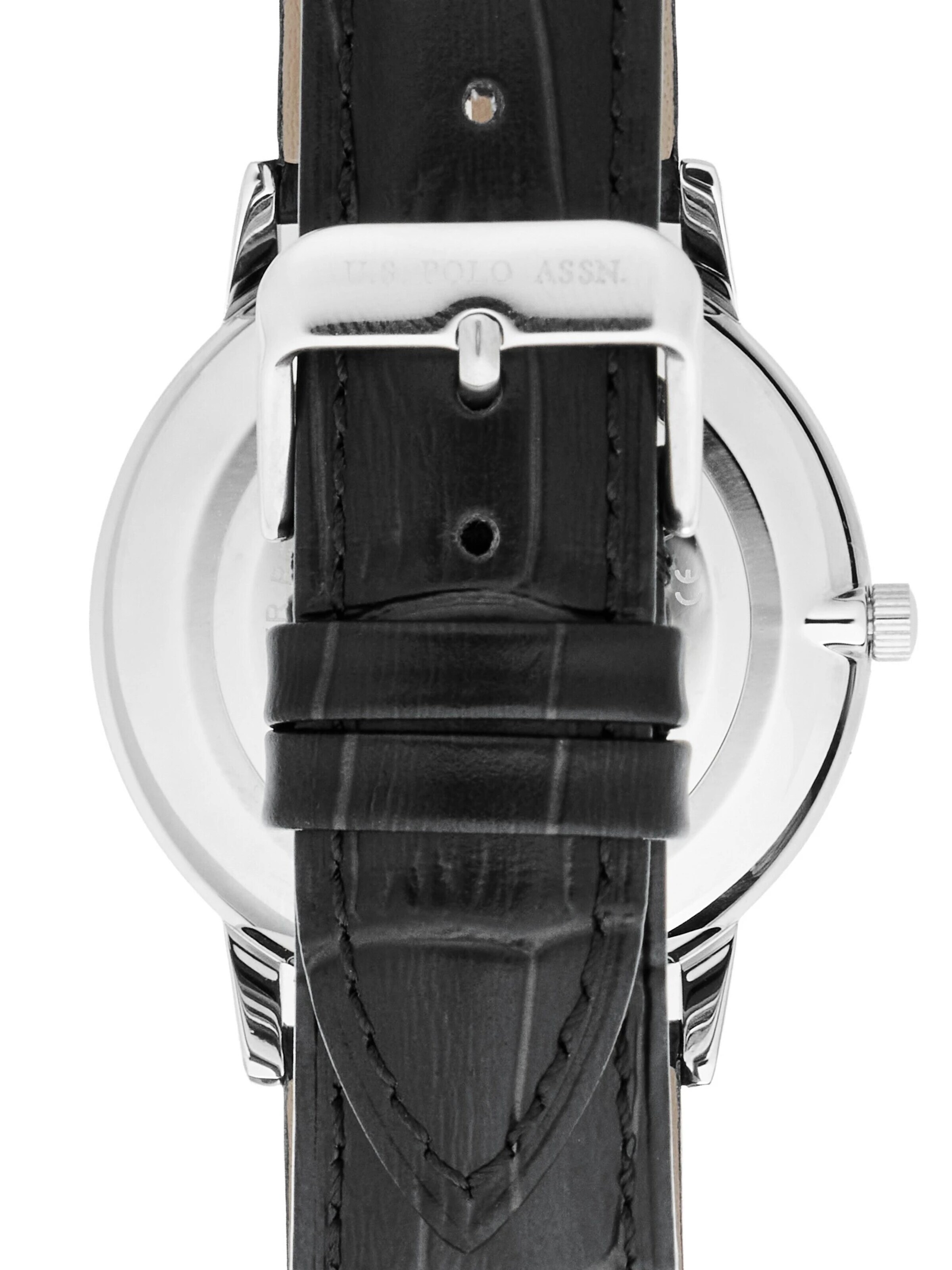 U.S. POLO ASSN. Analoguhr 'Daniel'‌‌‌‌‌‌‌‌ in Schwarz