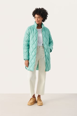 Manteau mi-saison 'Olilas' Part Two en bleu