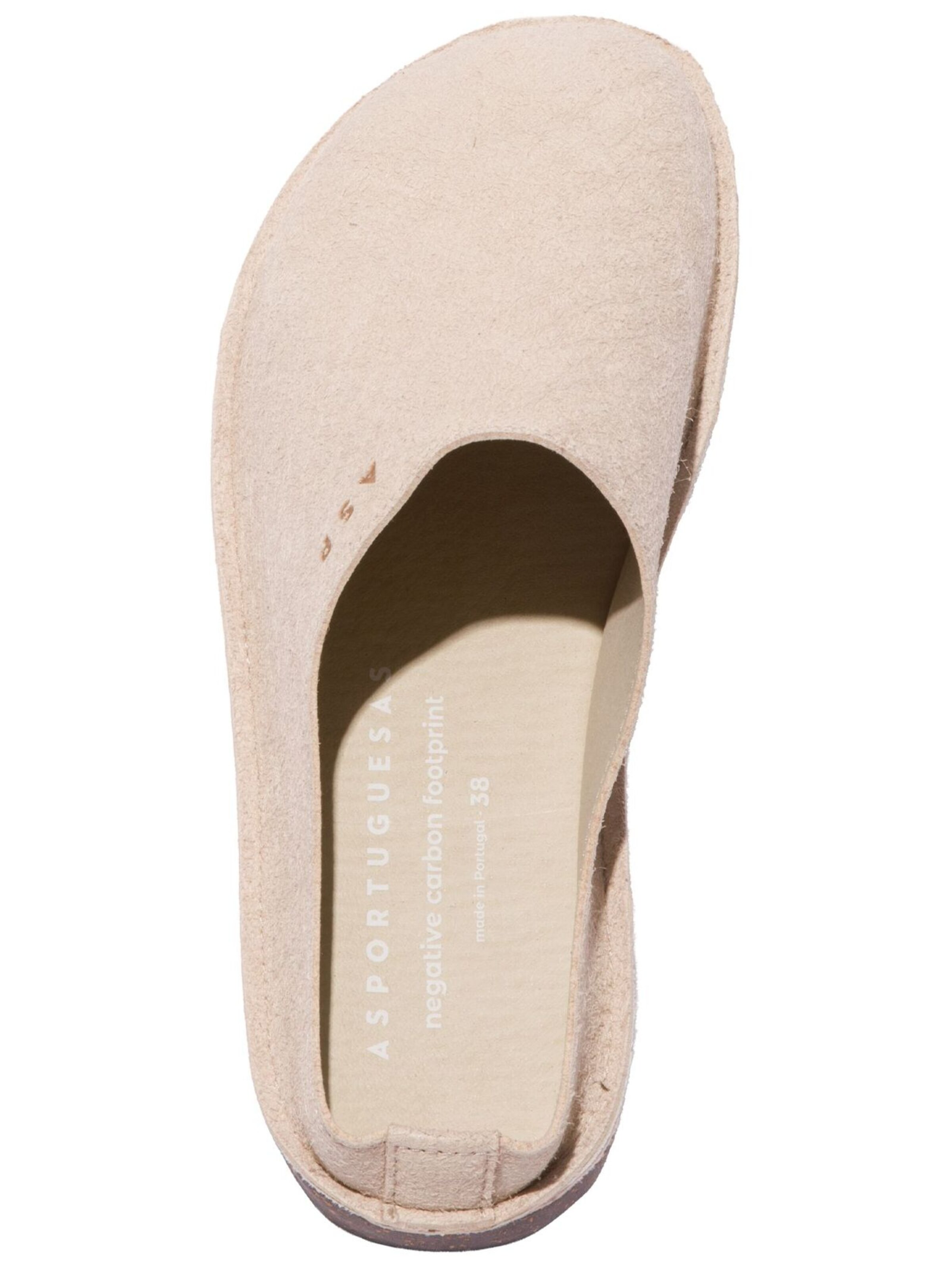 Asportuguesas Hausschuh in Beige