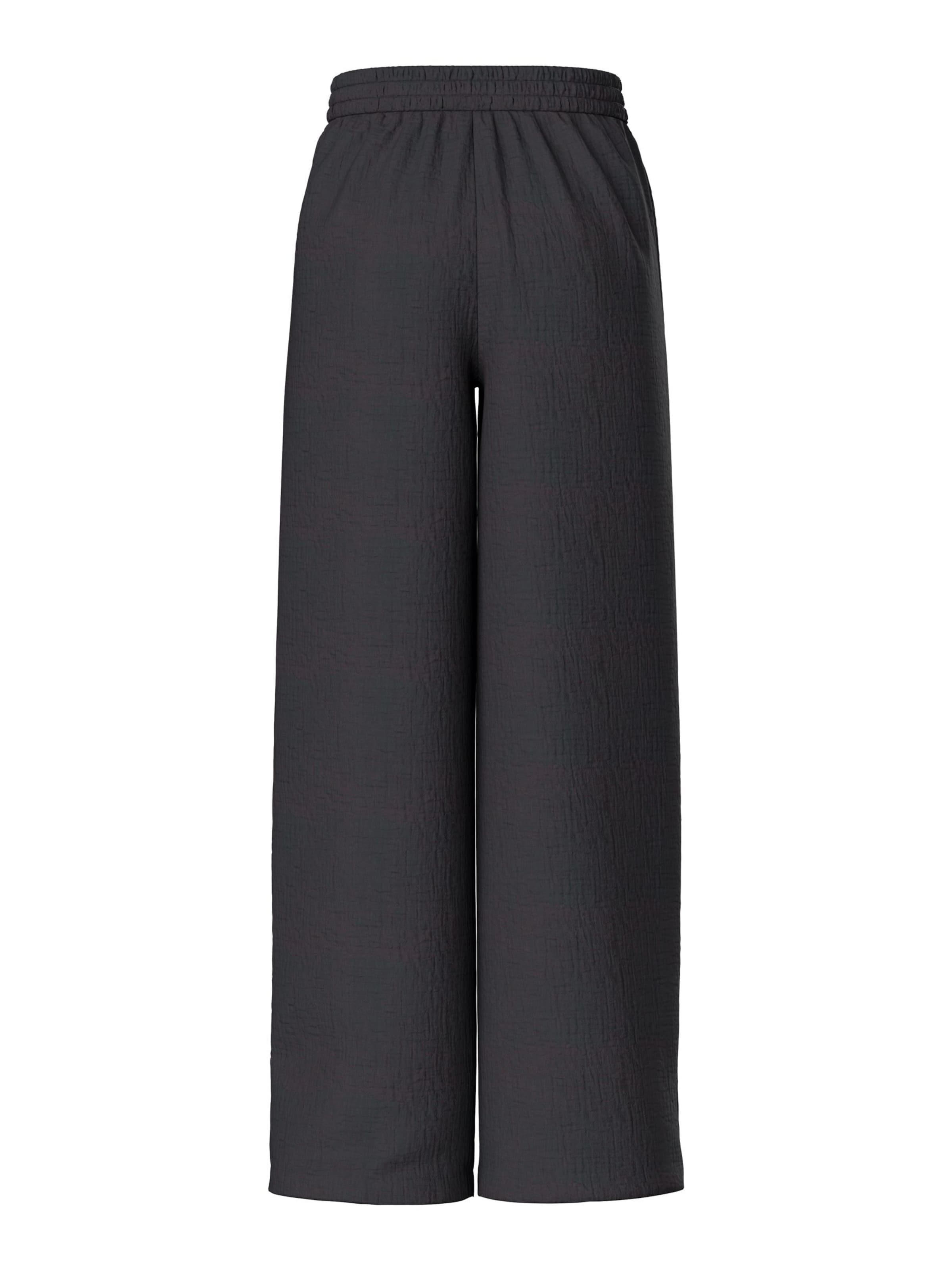 Wide Leg Pantalon 'SASTINA' PIECES en noir