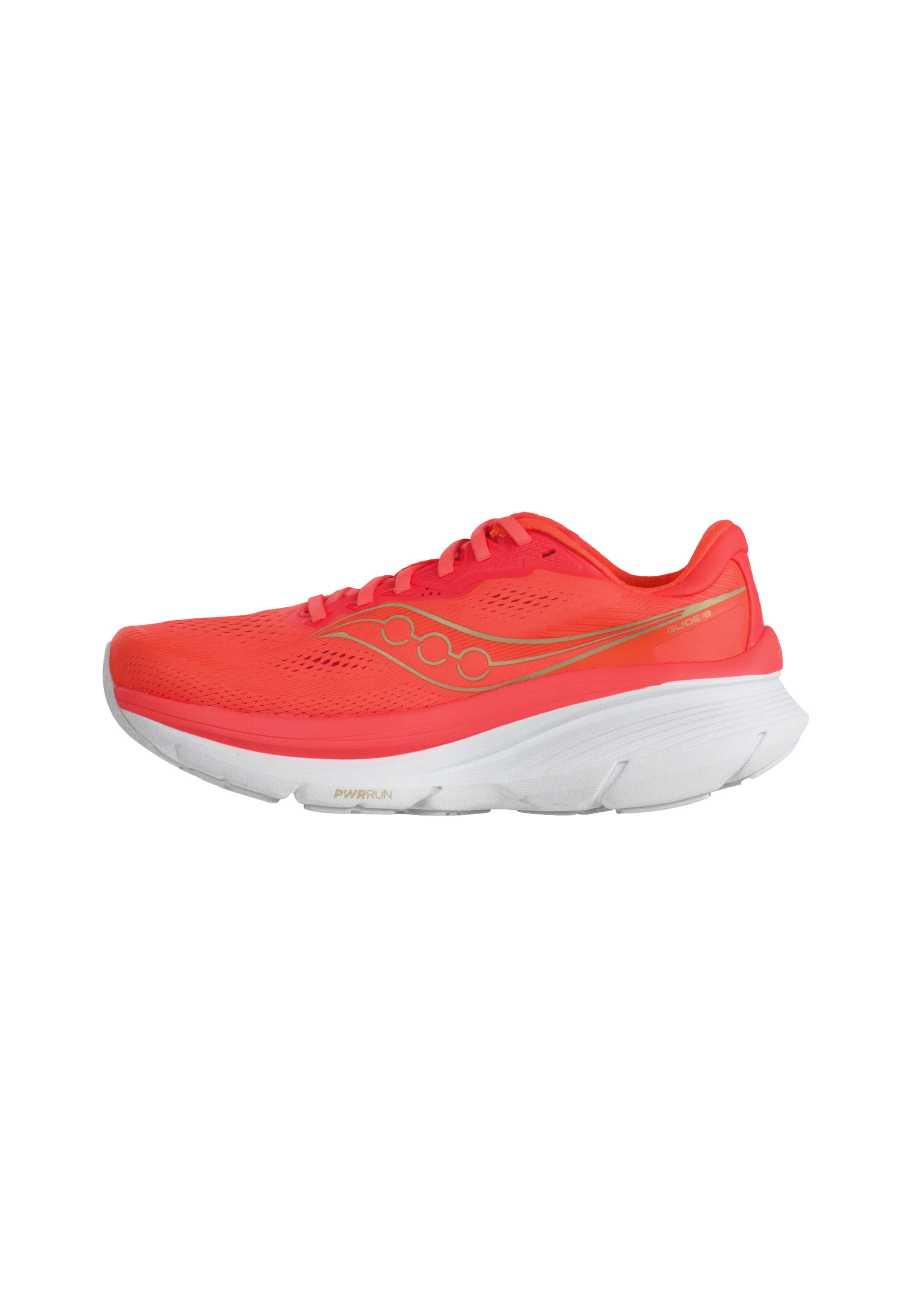 saucony Loopschoen 'GUIDE 19' in Rood: voorkant