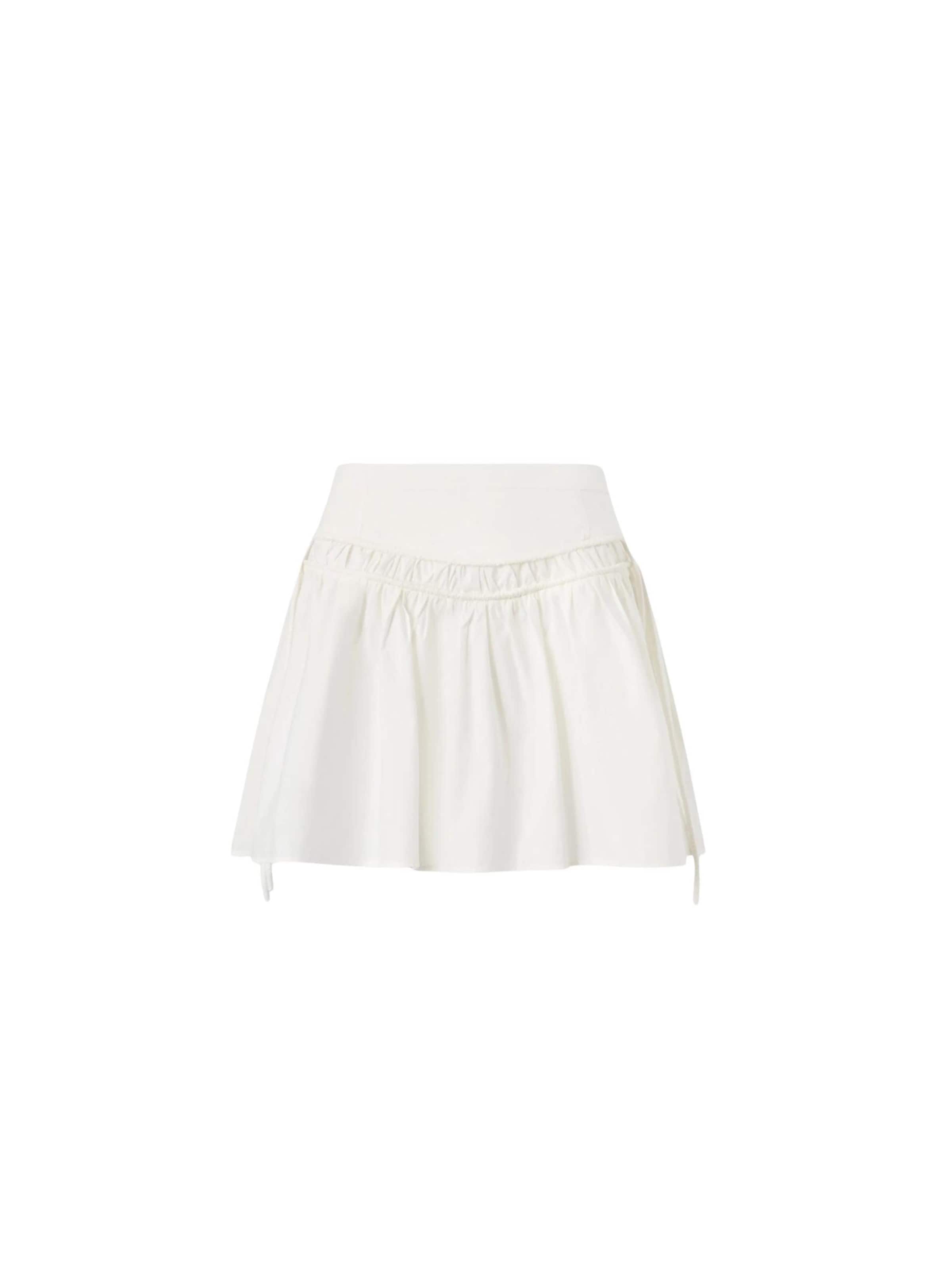 PINKO Skirt 'PINKO ROVIGO GONNA POPELINE GONNA' in White, Item view