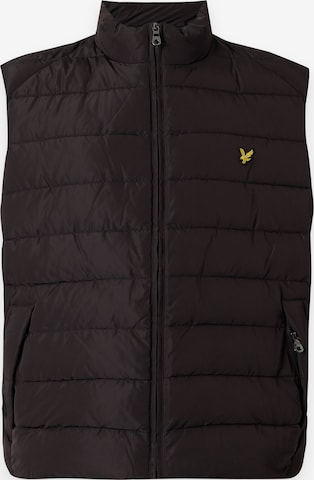 Gilet Lyle & Scott Big&Tall en noir : devant