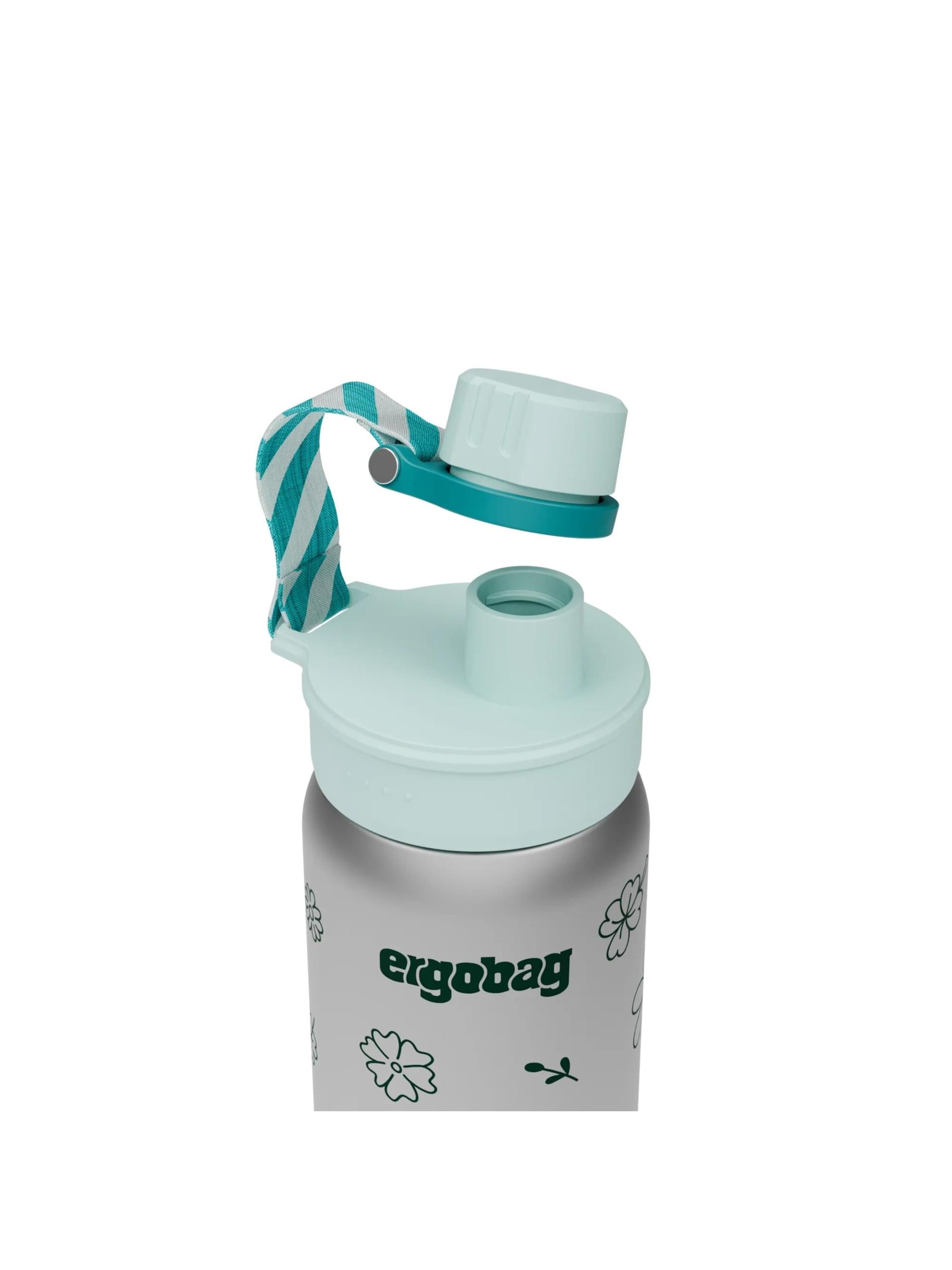 ergobag Drinking Bottle 'Trinkflasche Edelstahl Trinkflasche' in Green