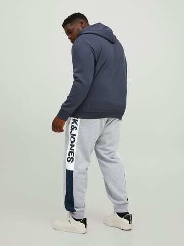 Jack & Jones Plus Tapered Broek 'Will' in Grijs