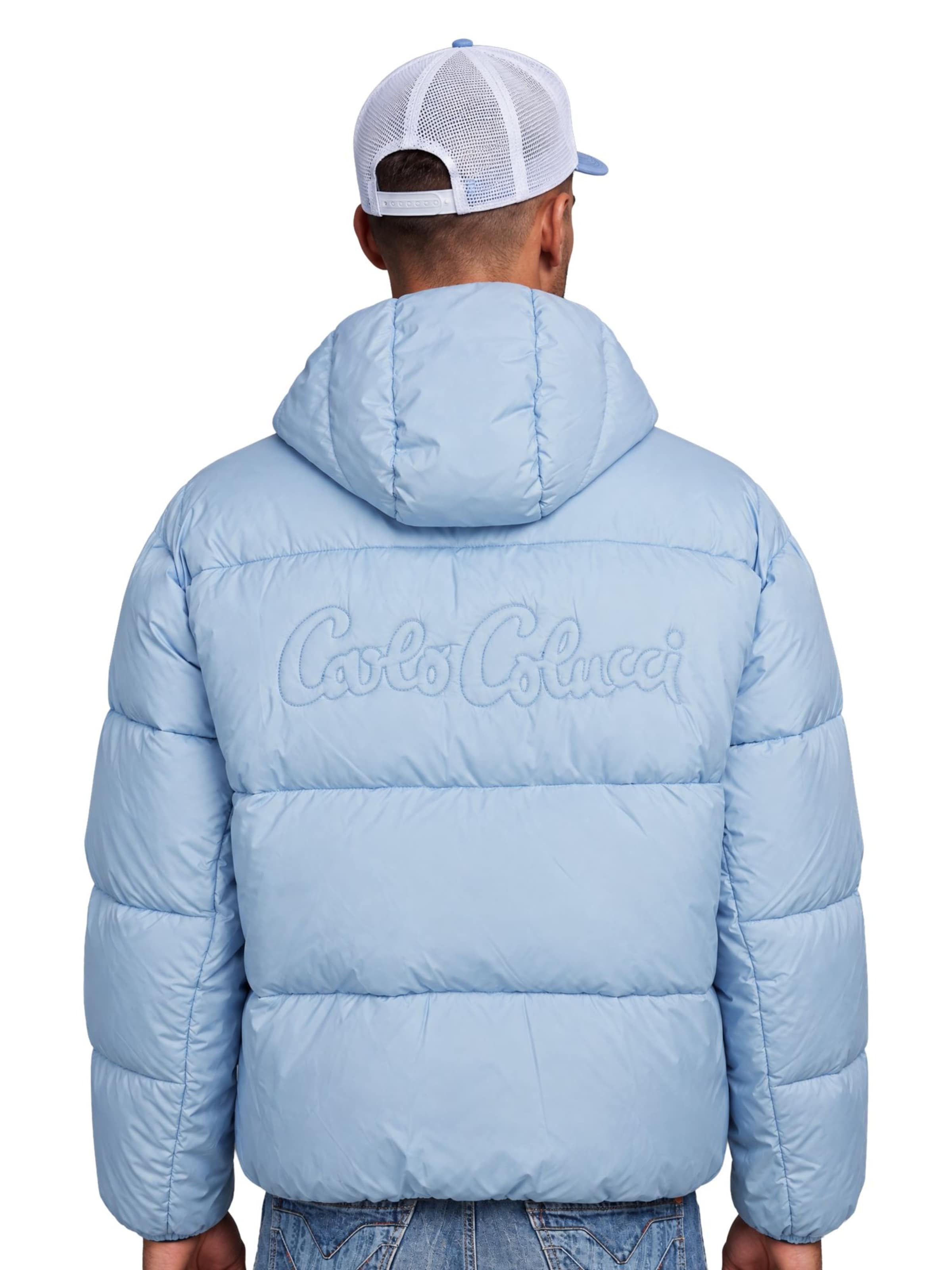 Carlo Colucci Winterjacke 'Furnari' in Blau