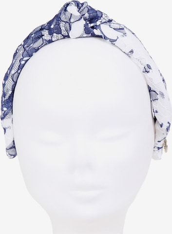 Gebriel Juno Haarband mit Spitze in Blau: front