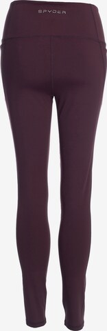 Spyder - Regular Leggings em vermelho