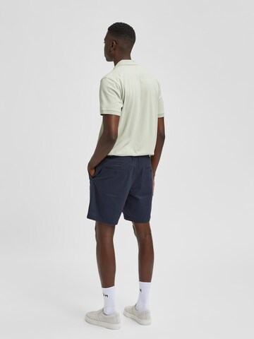 SELECTED HOMME Regular Shorts in Blau