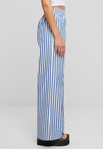 Urban Classics - Pierna ancha Pantalón en azul