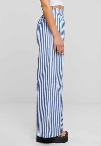 Urban Classics Wide leg Pants in Blue