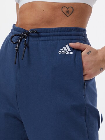 ADIDAS SPORTSWEAR Regular Workout Pants in Blue