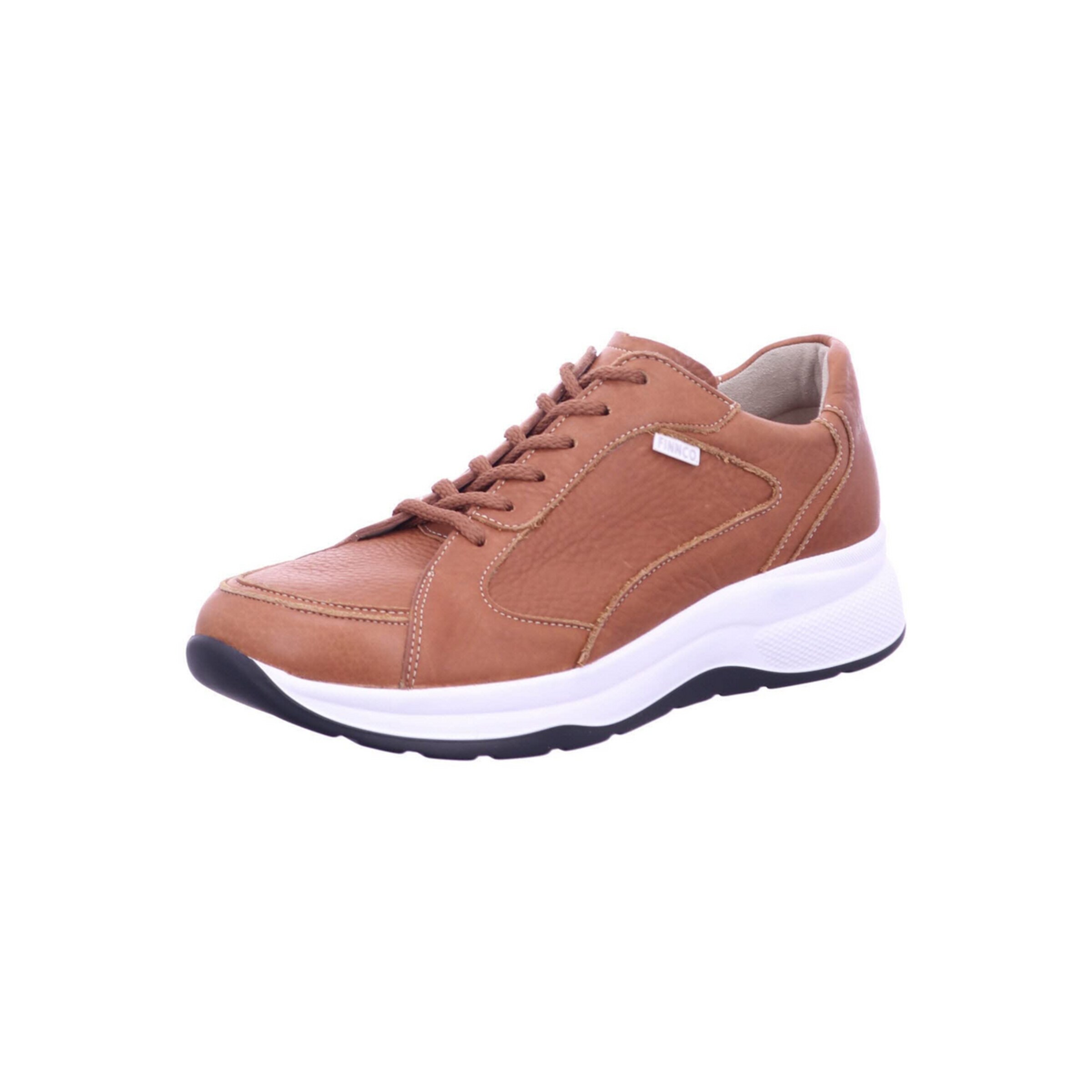 Finn Comfort Sneaker in Braun: Vorderseite