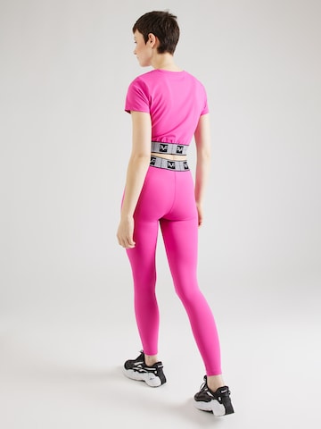 19V69 ITALIA Skinny Παντελόνι φόρμας 'ALENA' σε ροζ