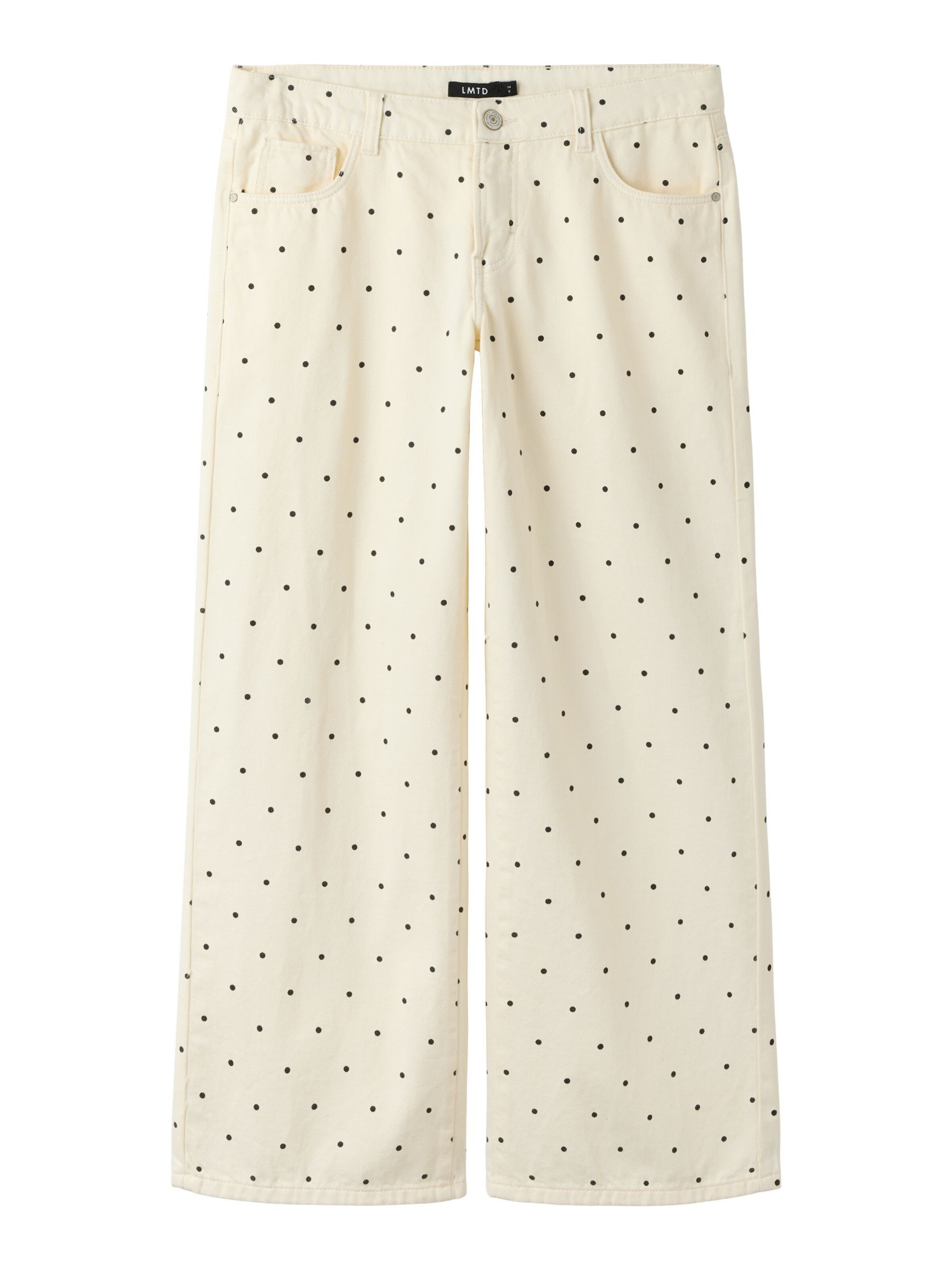 LMTD Jean en noir / blanc denim, Vue avec produit