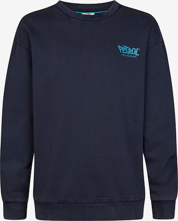 Petrol Industries Sweatshirt in Blau: Vorderseite