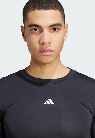 ADIDAS PERFORMANCE Средняя посадка Функциональная футболка в Черный