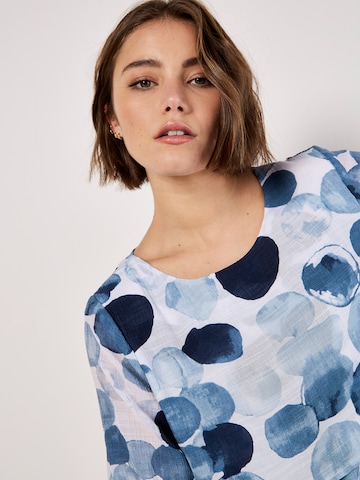 Tunique Apricot en bleu