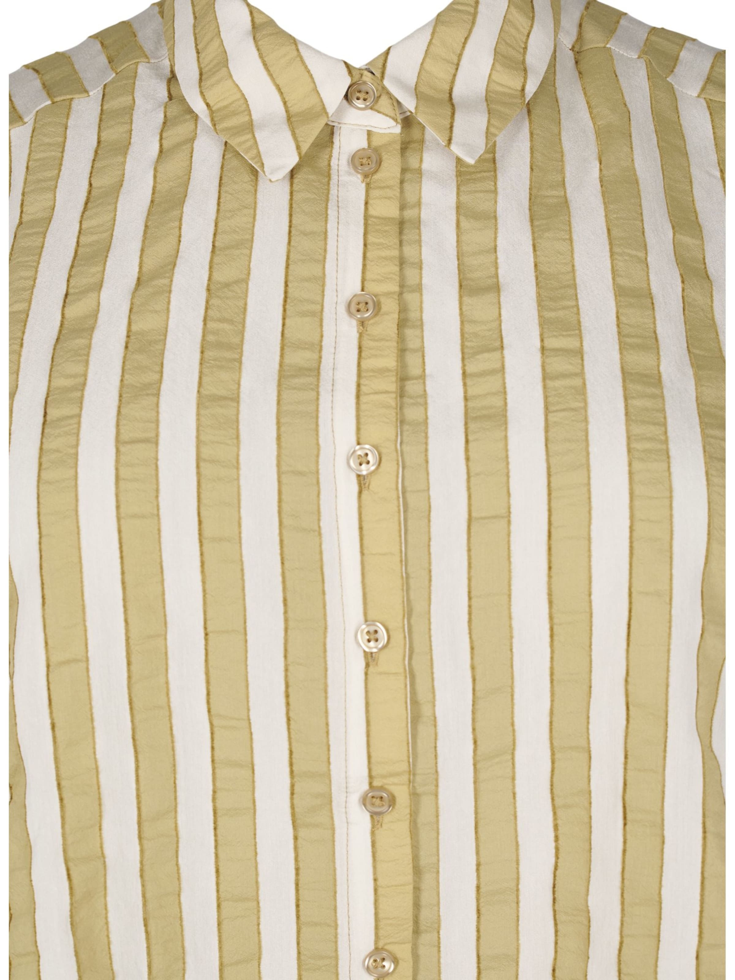 Zizzi Blouse 'ESASI' in Beige