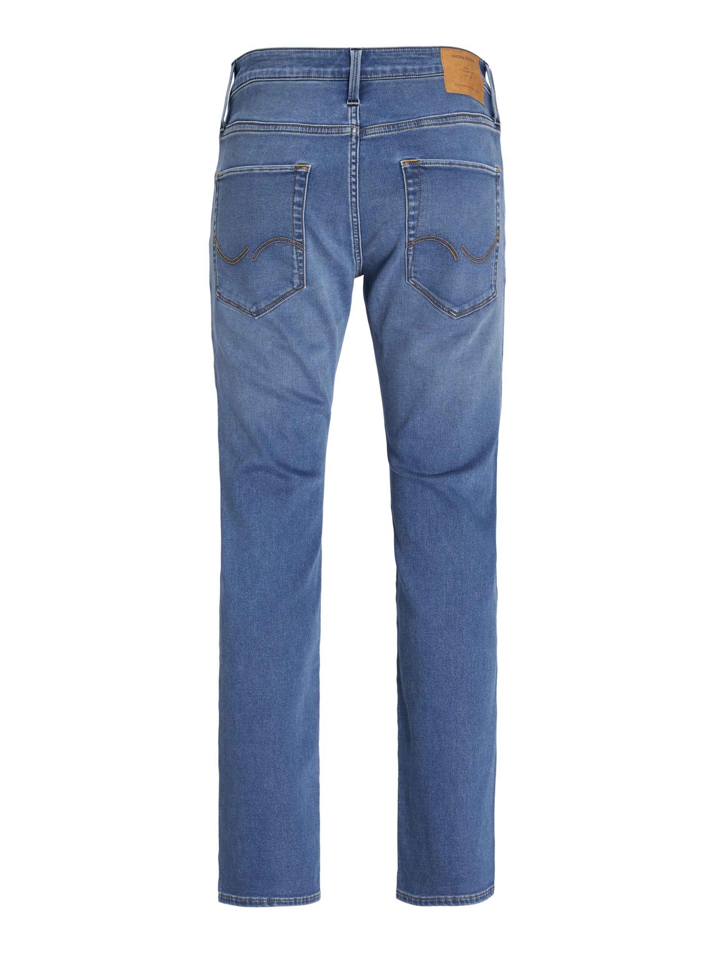 Jack & Jones Plus Tapered Jeans 'JJIMIKE JJICON' i blå