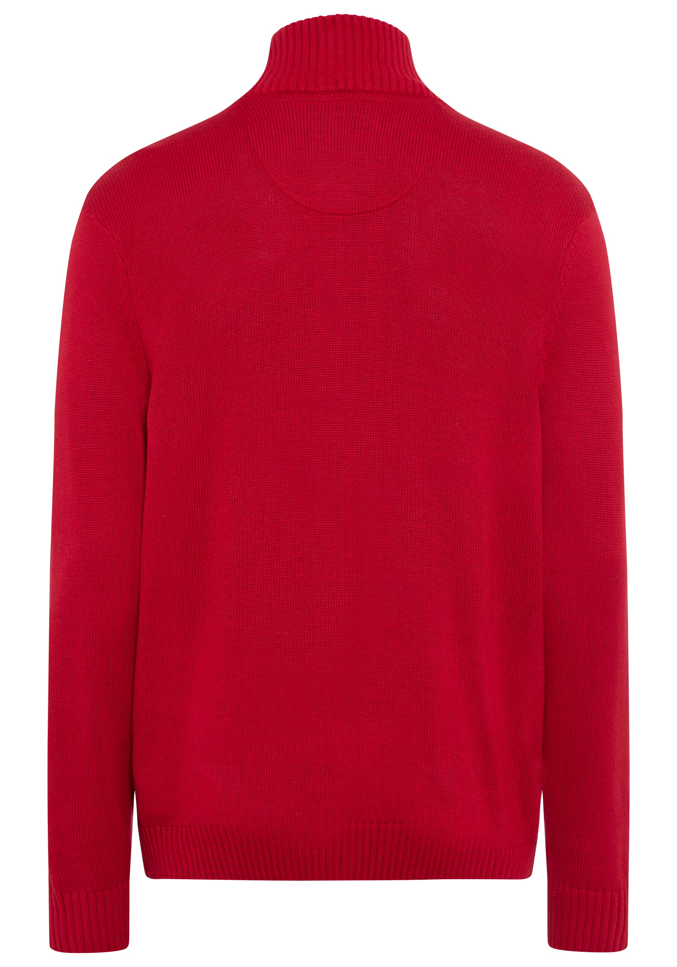 Man's World Knit Cardigan in Red