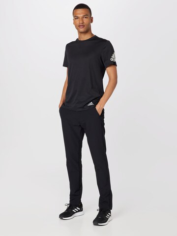 ADIDAS GOLFregular Sportske hlače 'FRST GUARD' - crna boja
