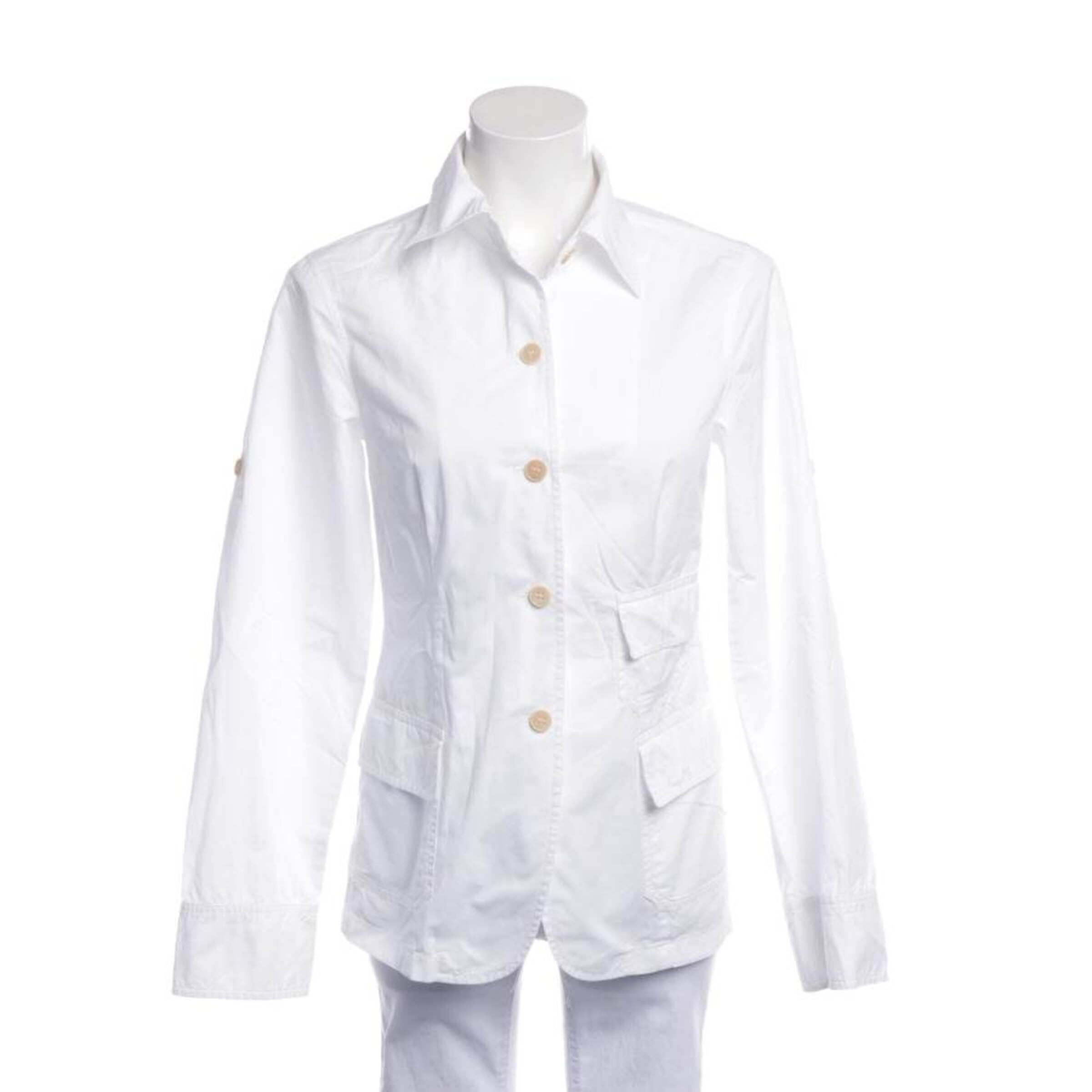 Marc O'Polo Jacket & Coat in XS in White: front