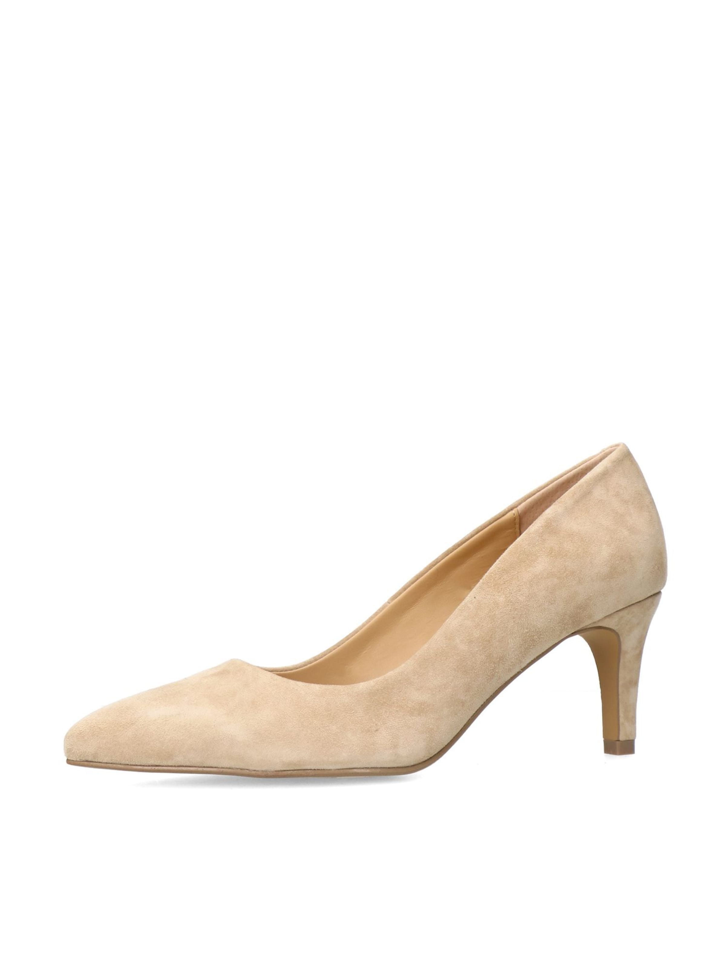 MANFIELD Pumps in Beige: Vorderseite