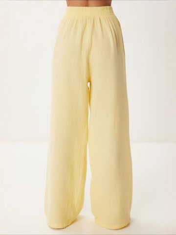 Wide Leg Pantalon 'Hose' Happiness İstanbul en jaune