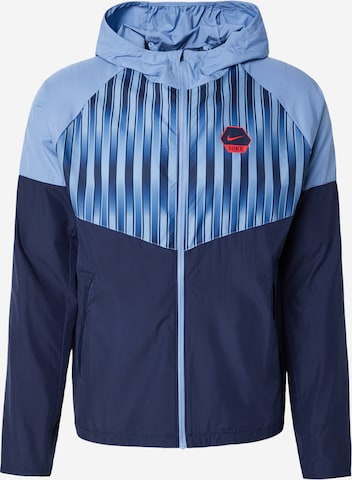 mėlyna Nike Sportswear Demisezoninė striukė: priekis