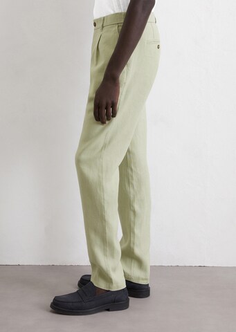 Marc O'Polo Tapered Broek in Groen