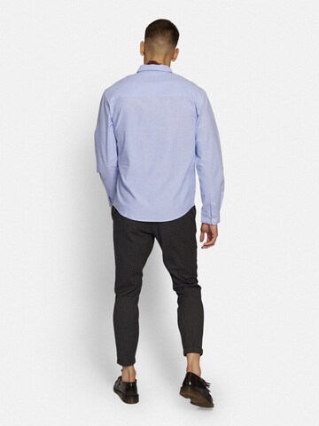 mėlyna Redefined Rebel Standartinis modelis Marškiniai 'Oxford'