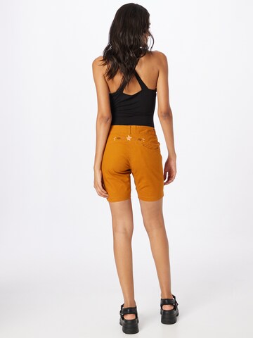 Regular Pantalon outdoor 'Bettina' Maloja en orange
