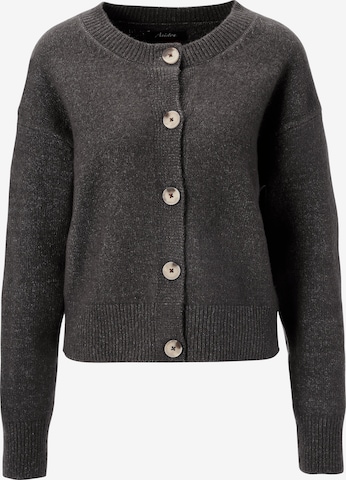 Aniston CASUAL Strickjacke in Grau: Vorderseite