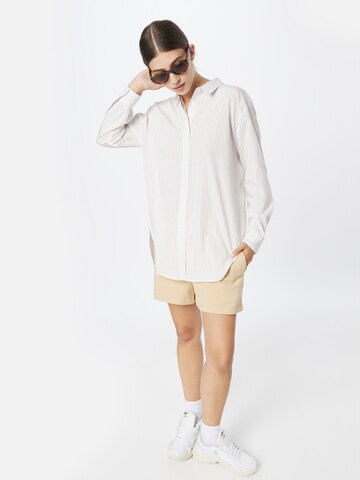 comma casual identity Bluse in Beige