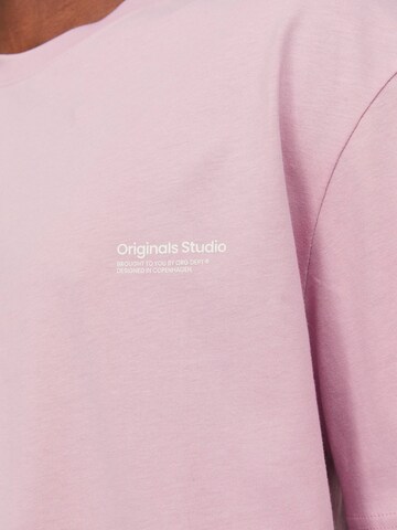 T-Shirt 'Vesterbro' JACK & JONES en rose