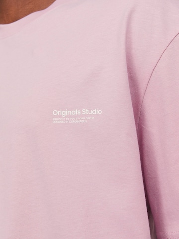 JACK & JONES T-Shirt 'Vesterbro' in Pink