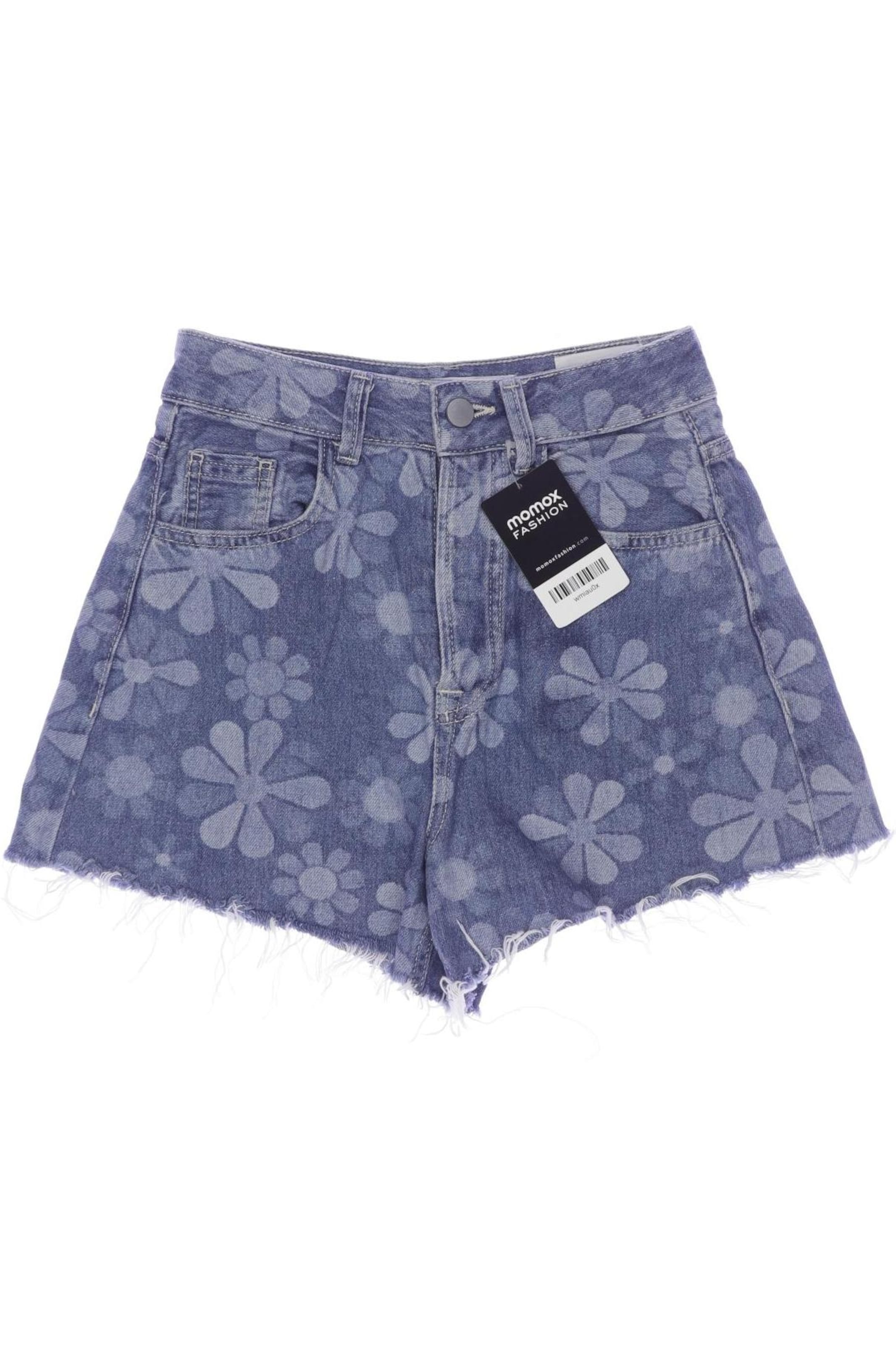 Stradivarius Shorts XXS in Blau: Vorderseite
