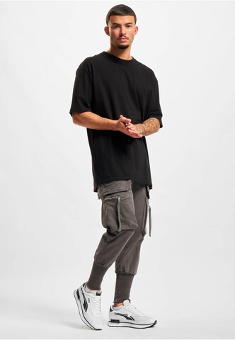 Tapered Pantaloni cargo di 2Y Premium in grigio: frontale