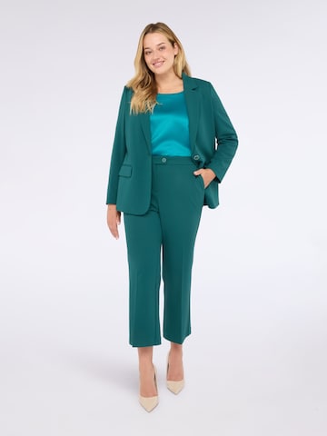 évasé Pantalon Fiorella Rubino en vert