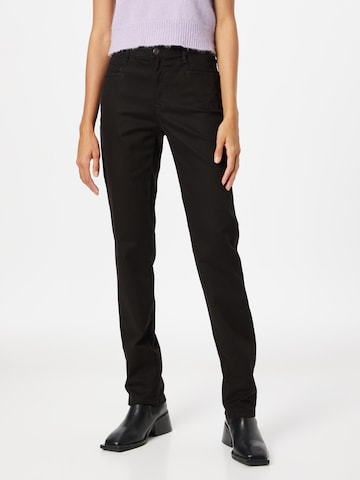 BRAX Slim fit Trousers in Black: front