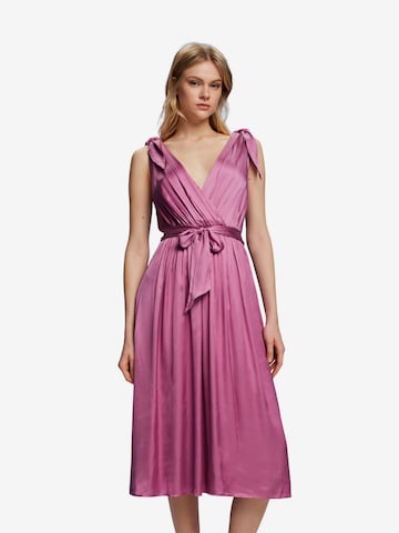 Robe de soirée ESPRIT en violet : devant